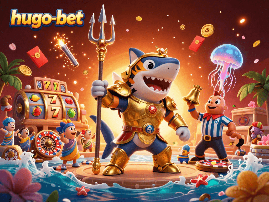 Experience thrilling gameplay at hugo-bet with dynamic slot reels and an engaging underwater scene.