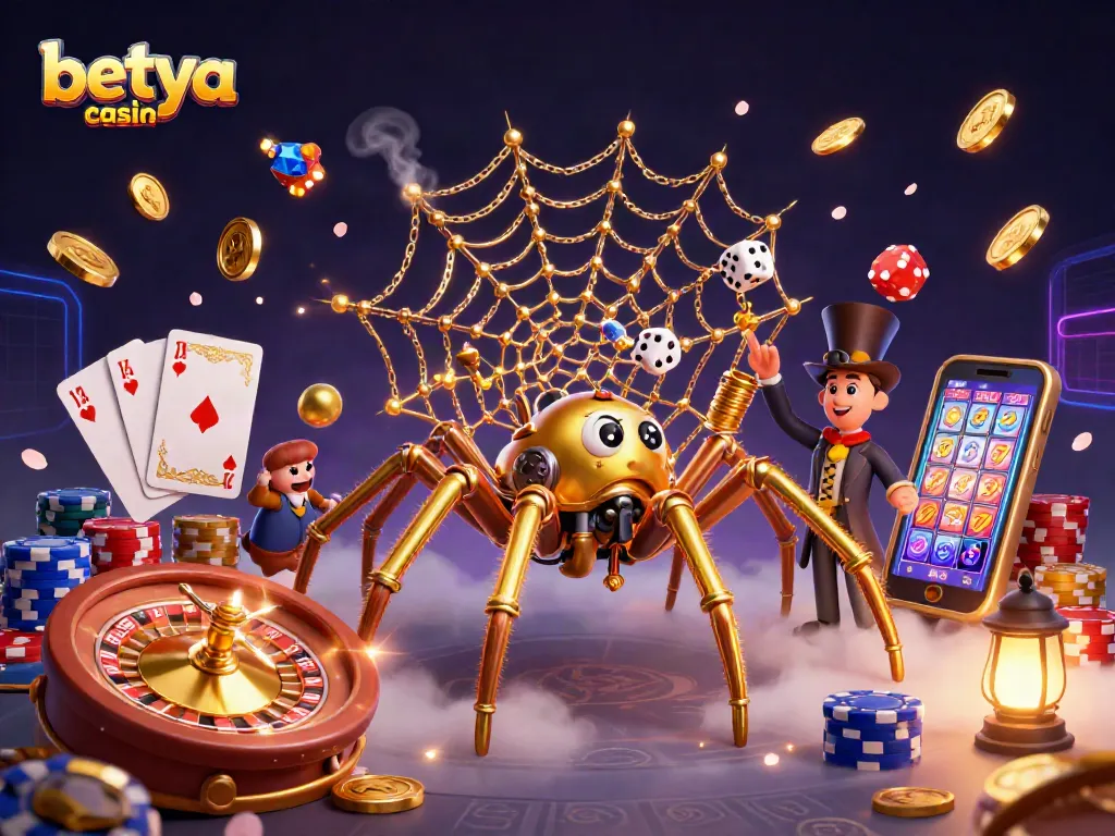 Experience thrilling gameplay at betya casino with dynamic scenes of golden games and interactive features.