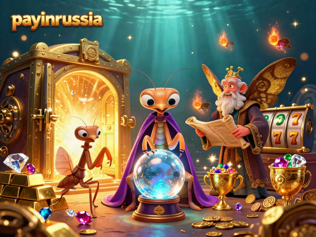 Utilisez payinrussia pour gagner dans un casino rempli de trésors virtuels et de jeux captivants.